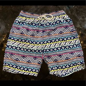 Vineyard vines tropical geometric swim trunk